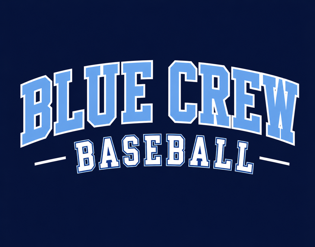 BLUE CREW BASEBALL FAN APPAREL