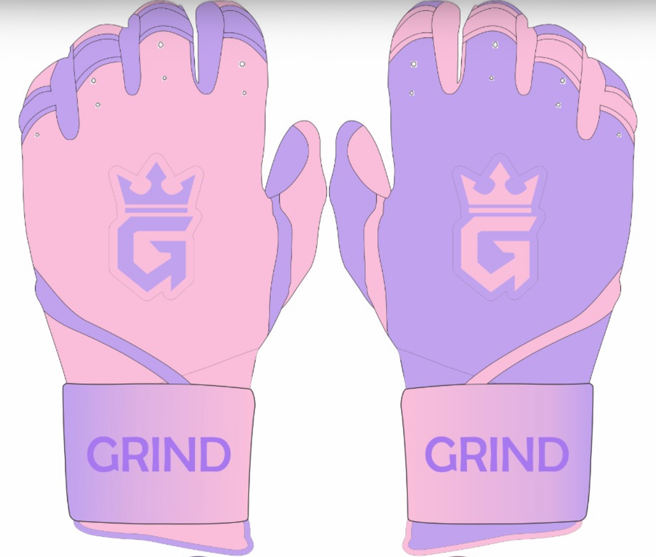 Long Cuff Batting Gloves