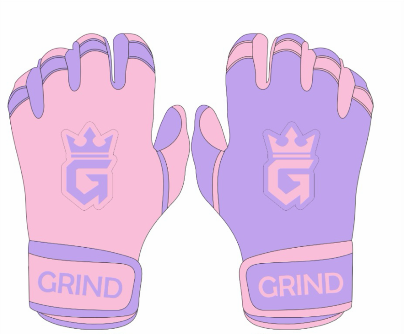 Short Cuff Batting Gloves