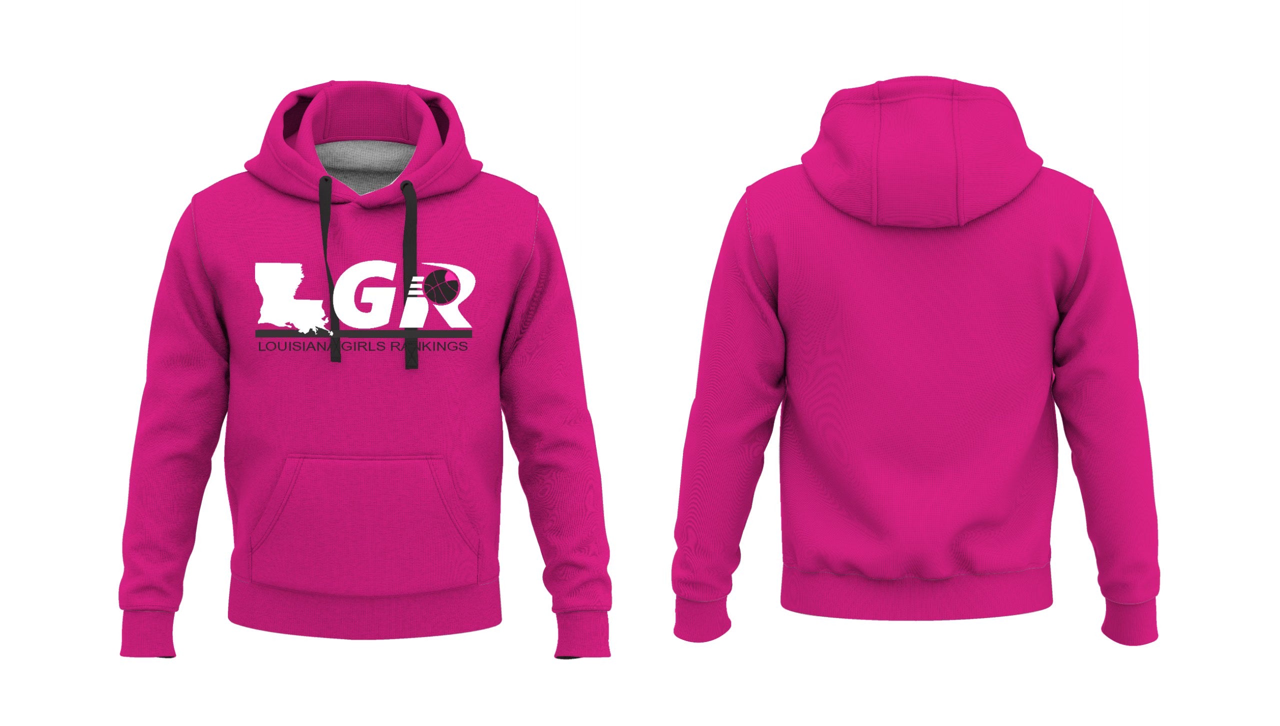 PRE-ORDER LGR PINK DRI-FIT HOODIE