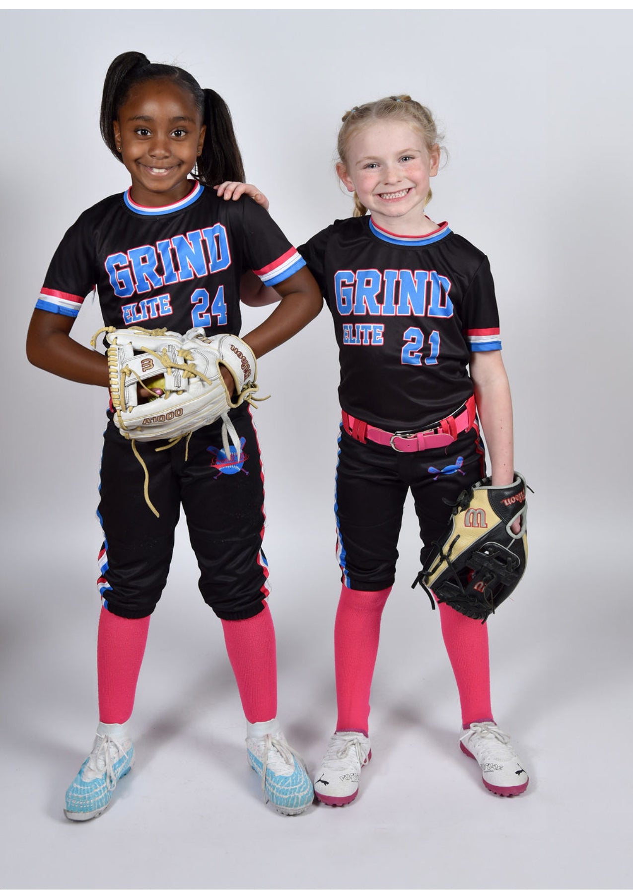 Custom softball and baseball uniforms