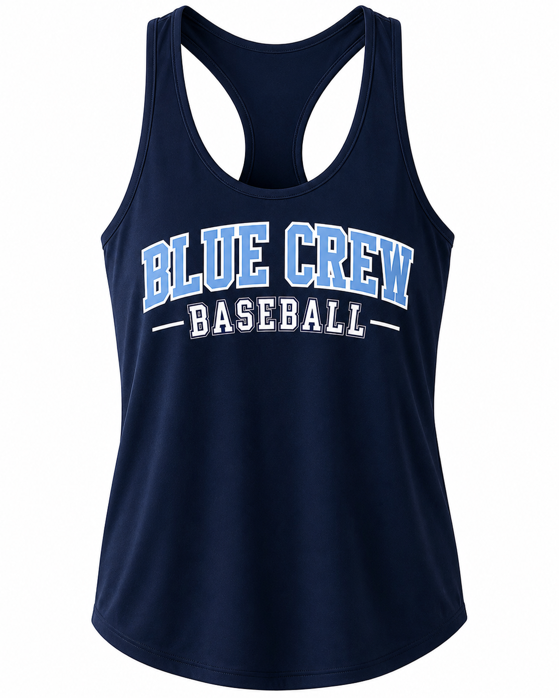 Blue Crew Baseball Tank