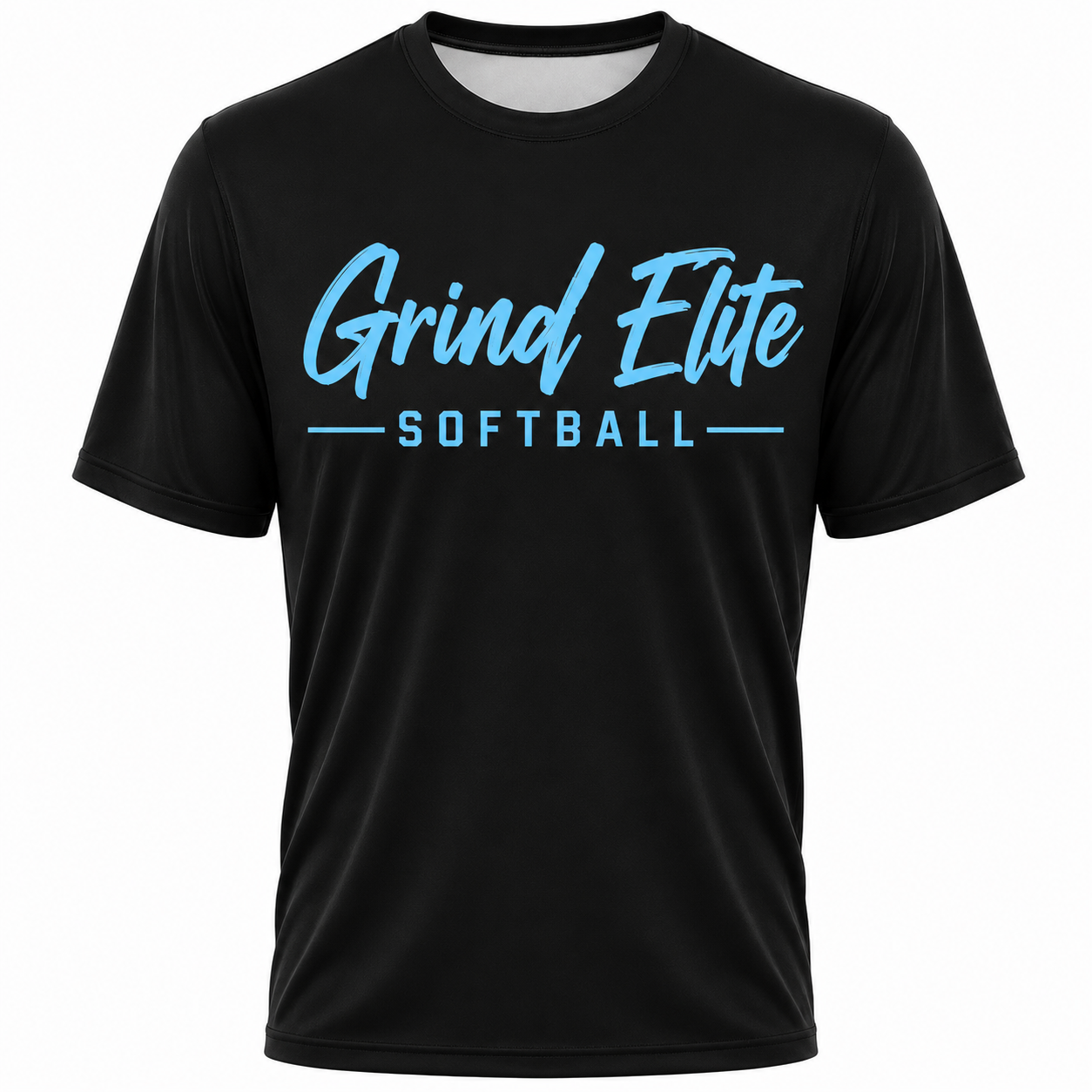 Grind Elite Softball Script Performance Tee