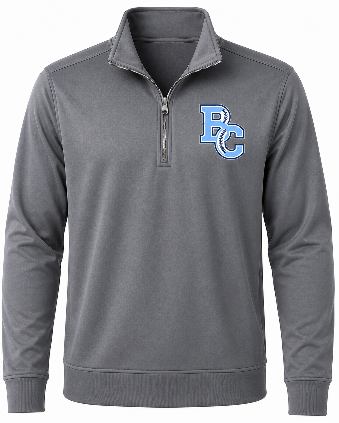 BC Logo Quarter Zip Hoodie