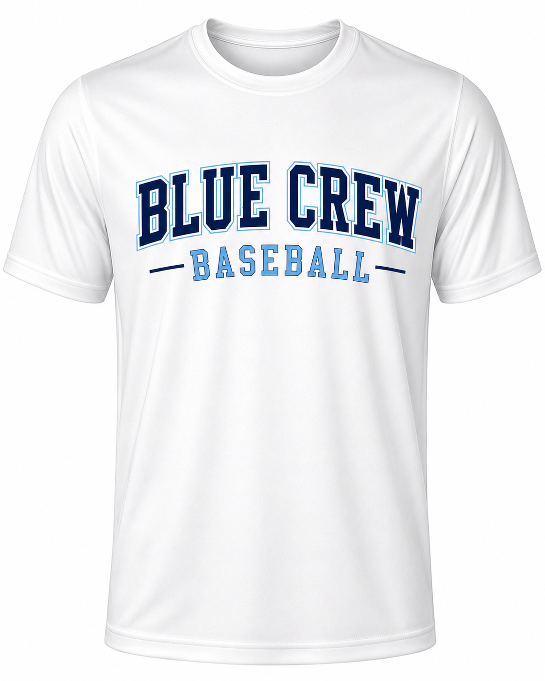 Blue Crew Baseball Short Sleeve DriFit