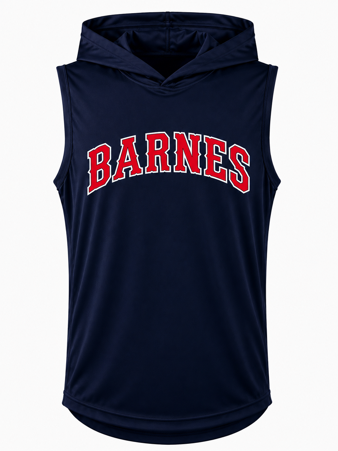 Barnes Sleeveless Hooded Top