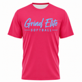 Grind Elite Softball Script Performance Tee
