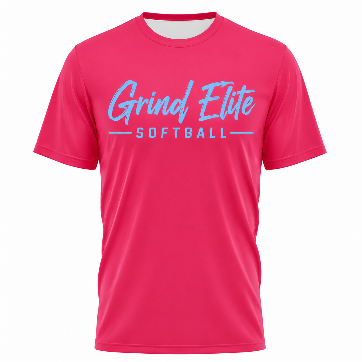 Grind Elite Softball Script Performance Tee