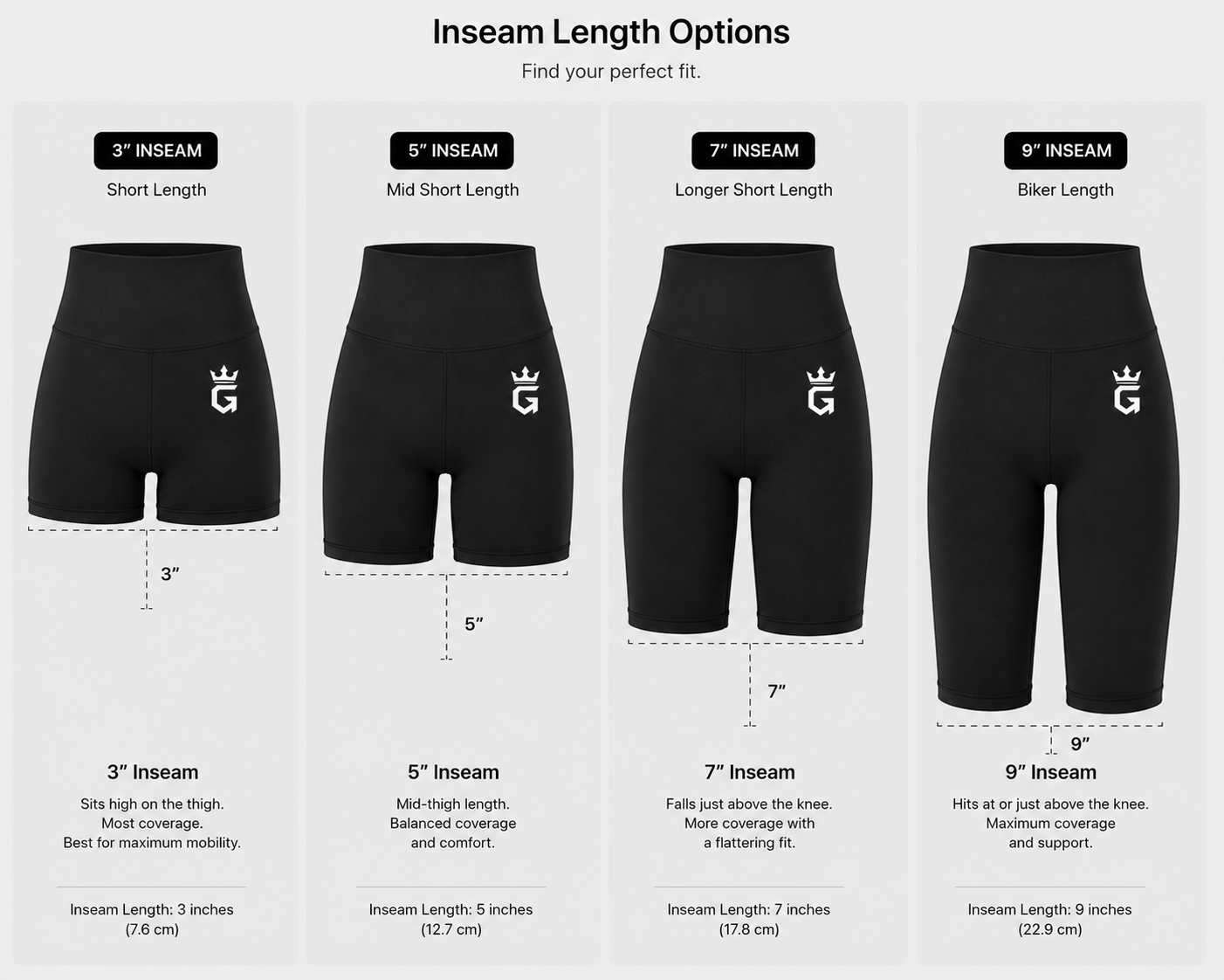 LC ICE Biker Shorts