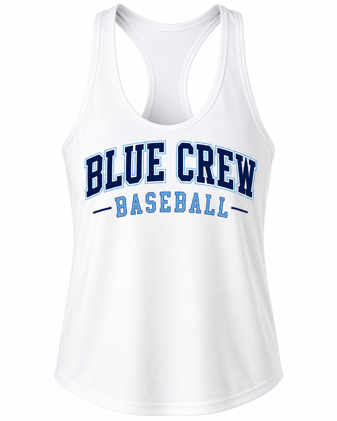 Blue Crew Baseball Tank