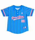 GE Jersey- Blue Pinstripe