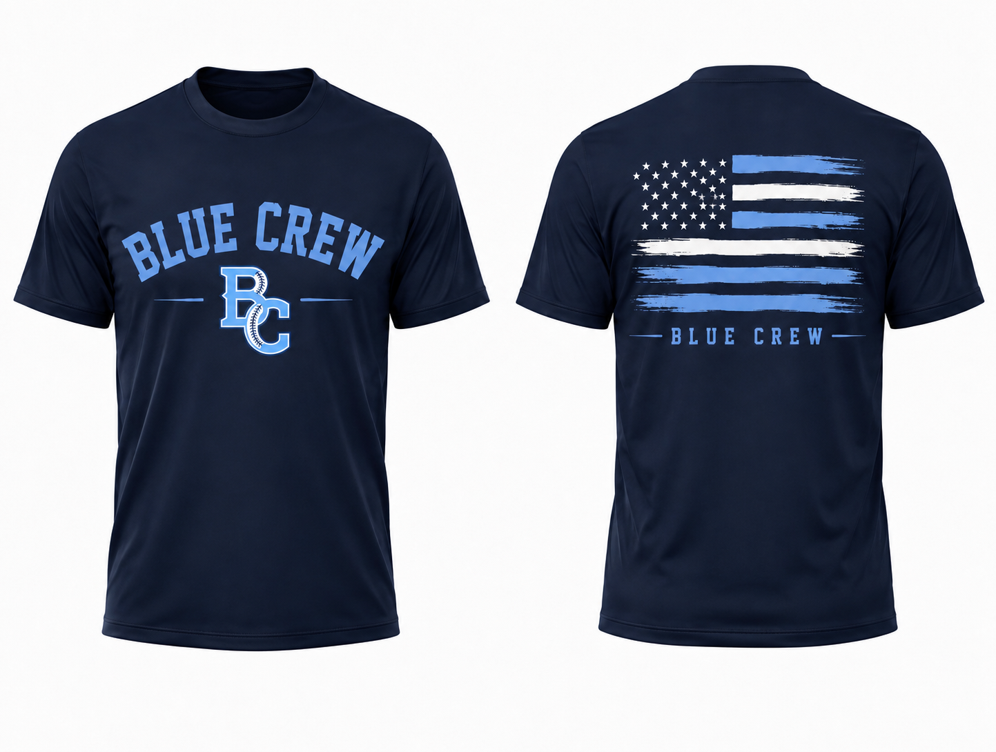 Blue Crew Flag DriFit