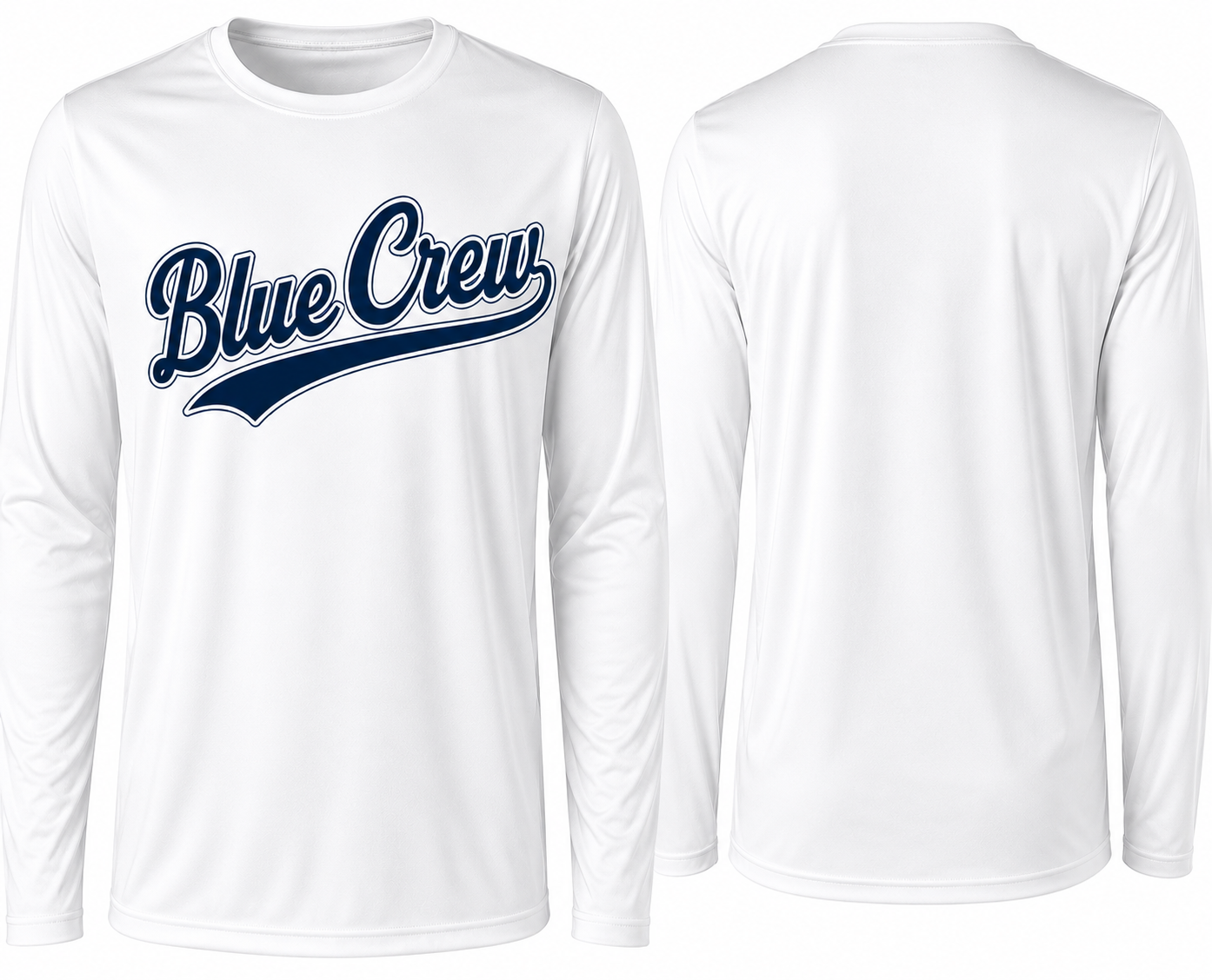 Blue Crew Long Sleeve DriFit