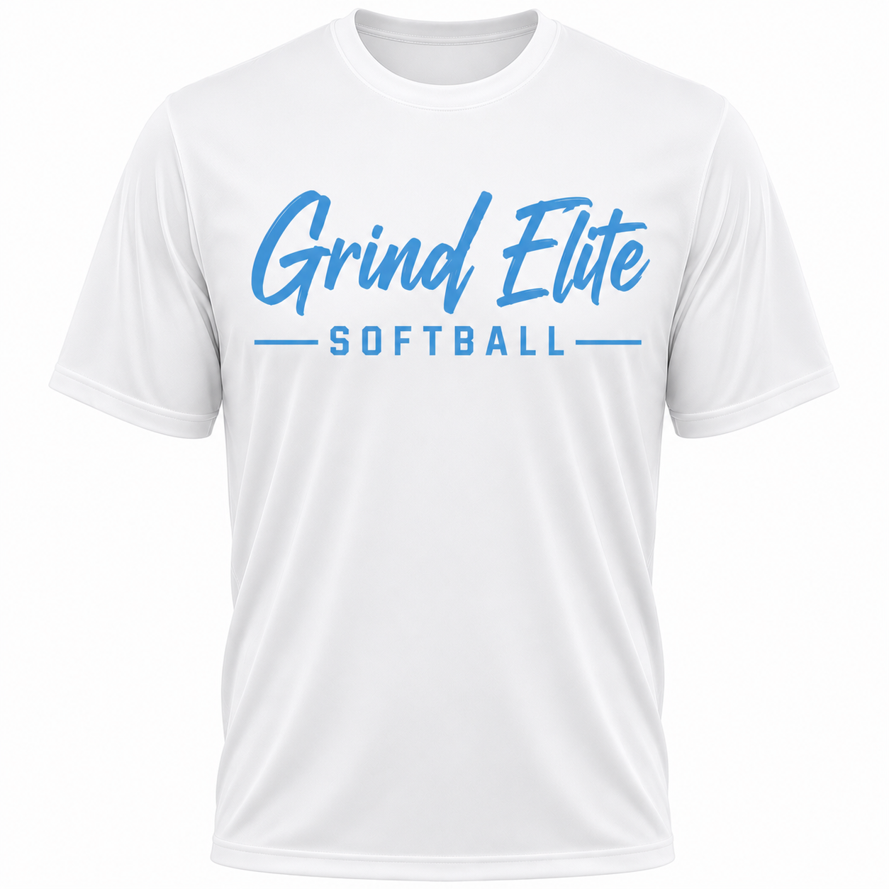 Grind Elite Softball Script Performance Tee