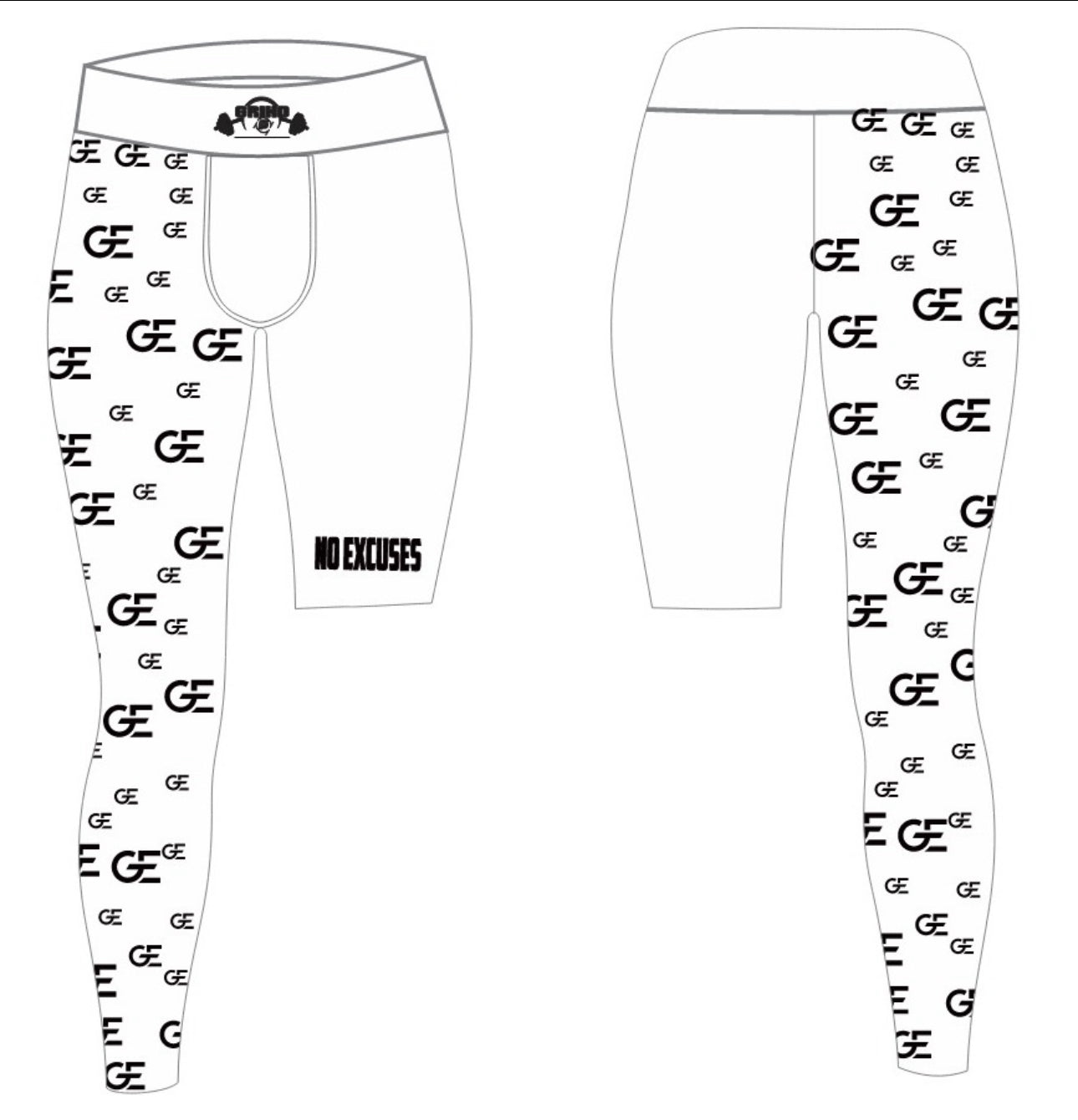 GE Go Crazy One Leg Compression Sleeve