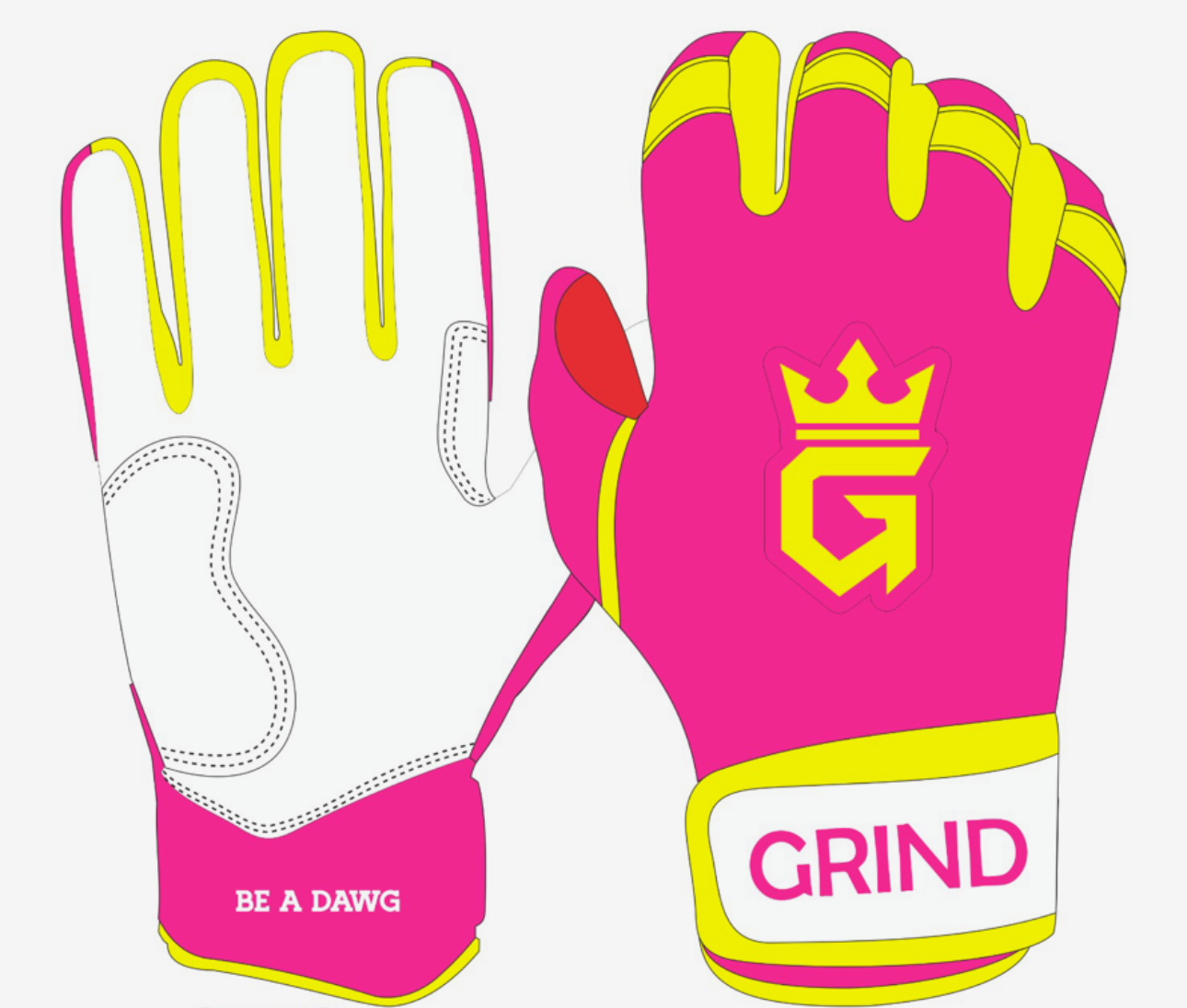 Short Cuff Batting Gloves