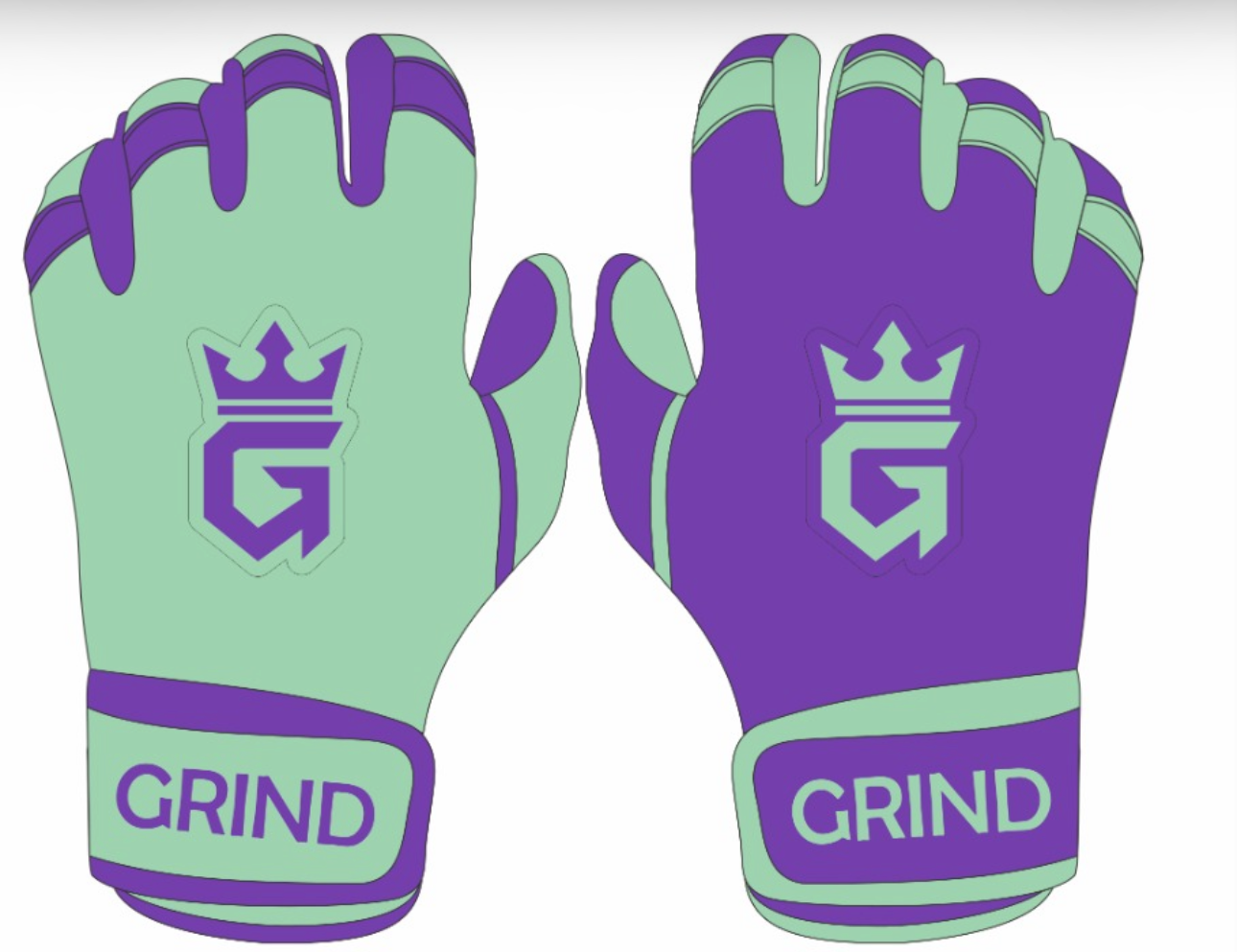 Short Cuff Batting Gloves