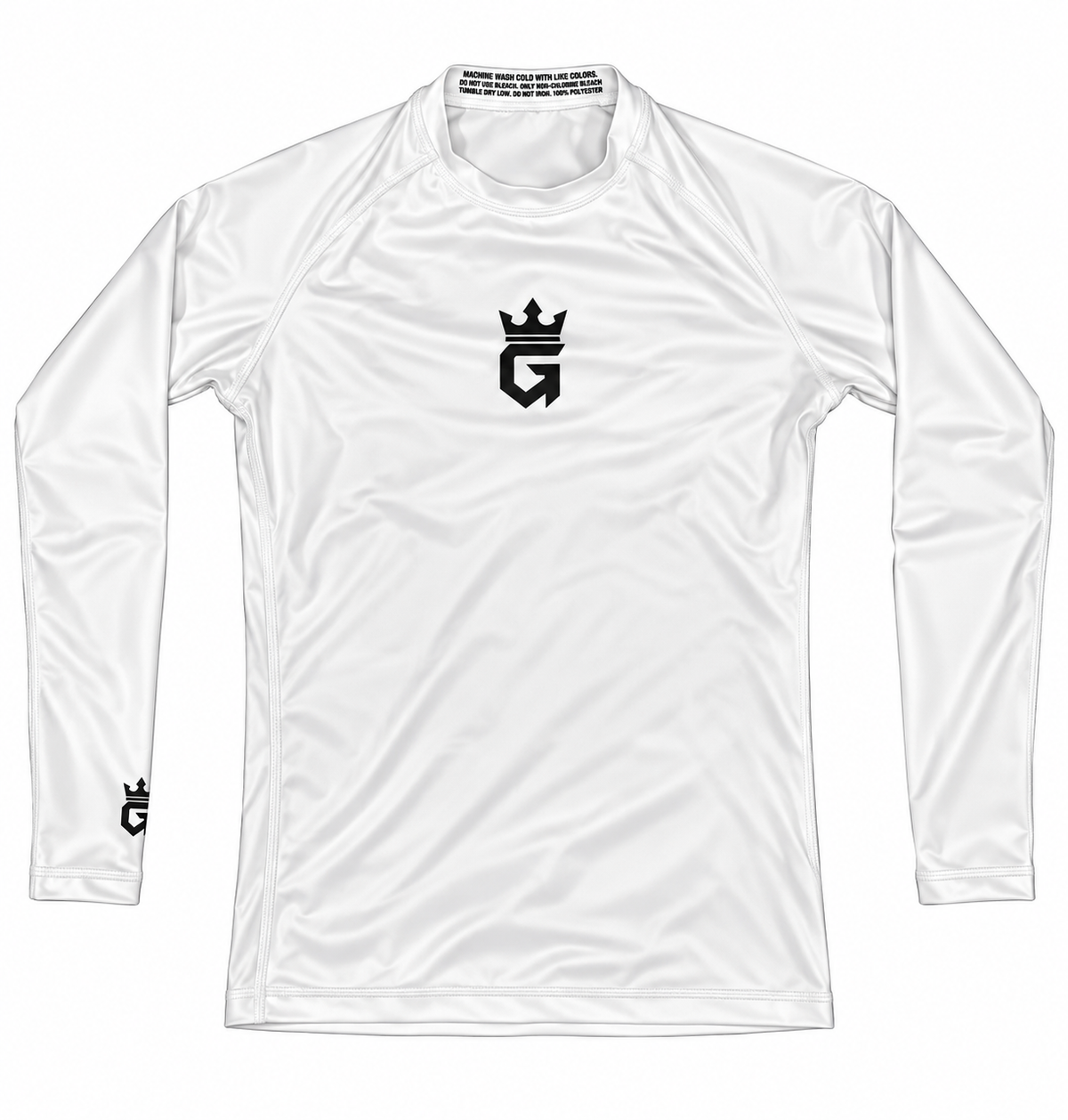 White Stealth Long Sleeve Compression