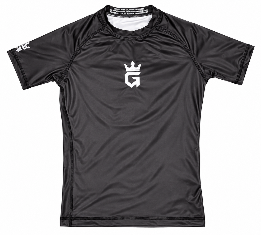 Black Core Short Sleeve Compression