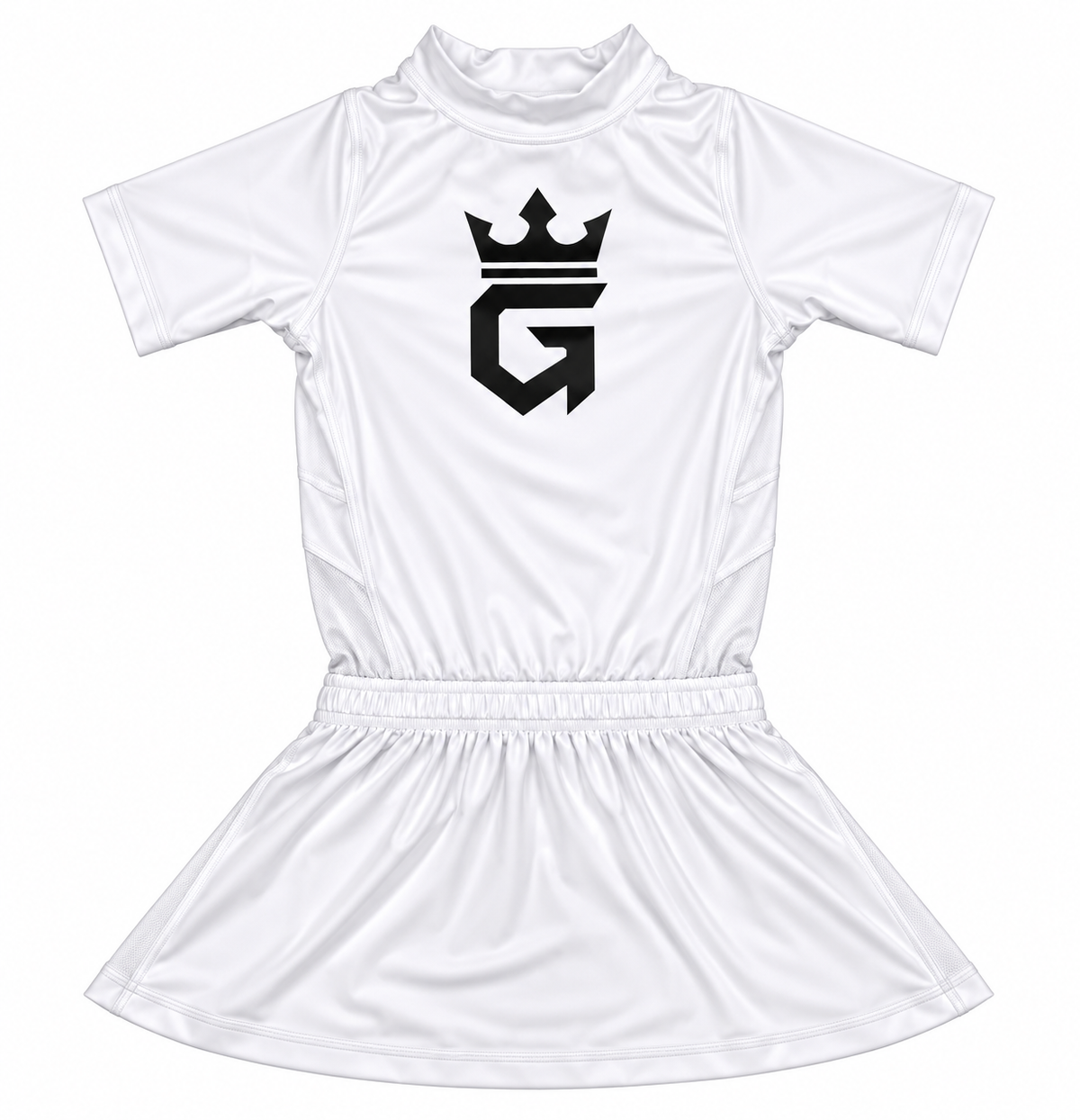 White Grind Performance Football Compression