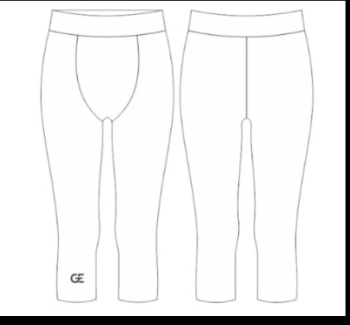 LHSAA Aprroved-GE Compression Tights Double Leg