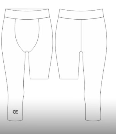 LHSAA Approved-GE ONE LEG Compression Tights